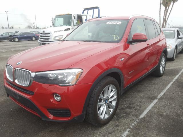 2017 BMW X3 SDRIVE2 5UXWZ7C52H0V85299
