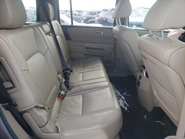 2012 HONDA PILOT EXL 5FNYF4H69CB016222