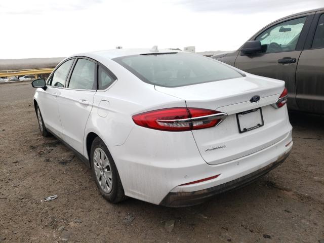 2020 FORD FUSION S 3FA6P0G74LR265281
