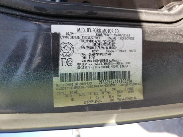 2010 FORD CROWN VICT 2FABP7BV4AX103596