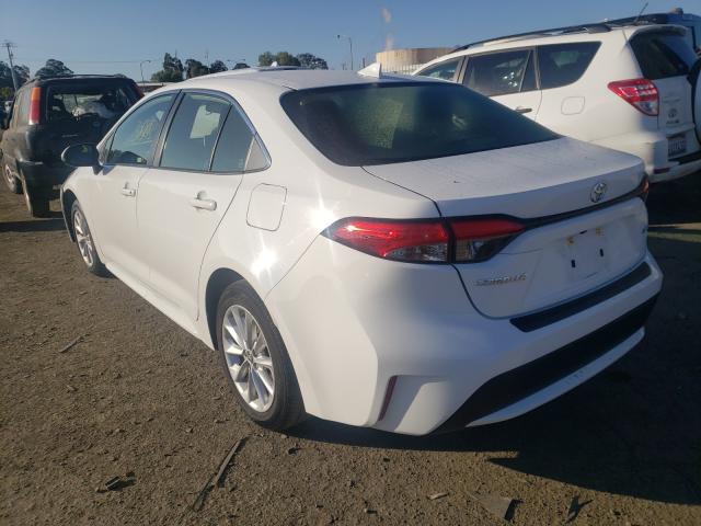 2020 TOYOTA COROLLA XL JTDFPRAEXLJ056000
