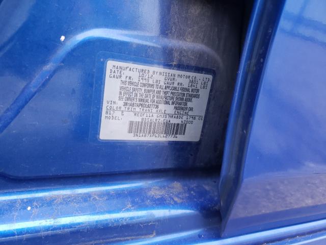 2013 NISSAN SENTRA 3N1AB7AP6DL627736