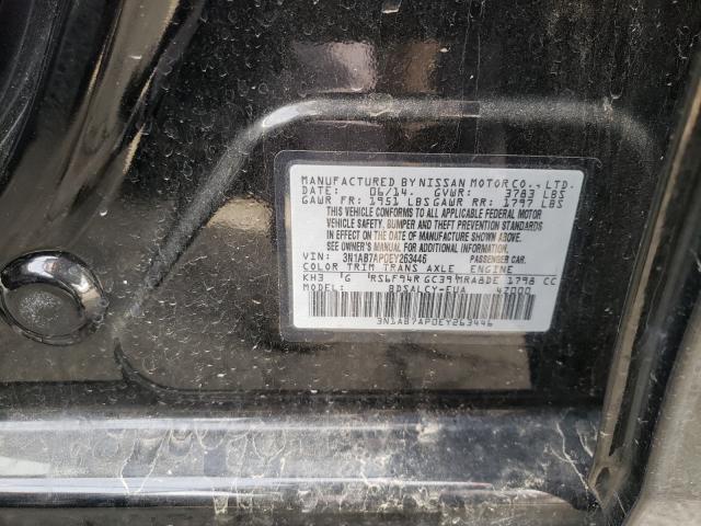 2014 NISSAN SENTRA S - 3N1AB7AP0EY263446