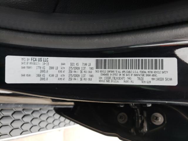 2020 RAM 1500 LARAM 1C6SRFJT8LN181471