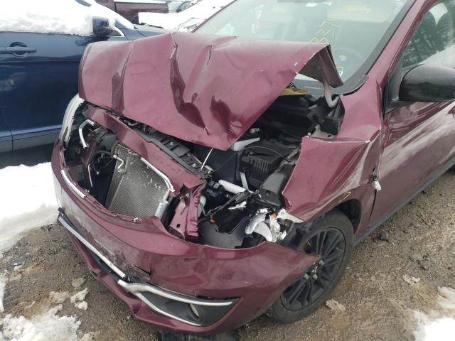 2019 MITSUBISHI MIRAGE LE ML32A5HJ9KH009917