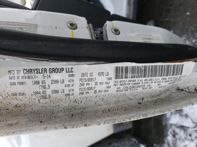 2014 JEEP COMPASS LA 1C4NJDEB6ED845729