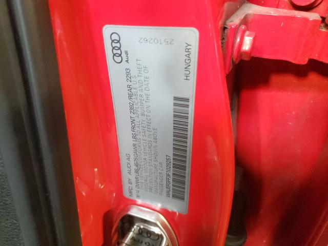 2015 AUDI A3 PREMIUM WAUEFGFF3F1029257