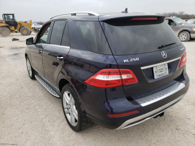 2015 MERCEDES-BENZ ML 250 BLU 4JGDA0EB9FA483334