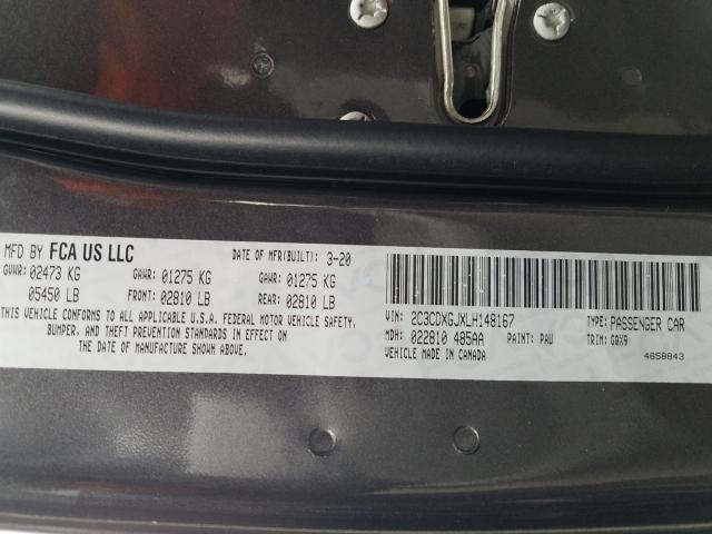 2020 DODGE CHARGER SC 2C3CDXGJXLH148167
