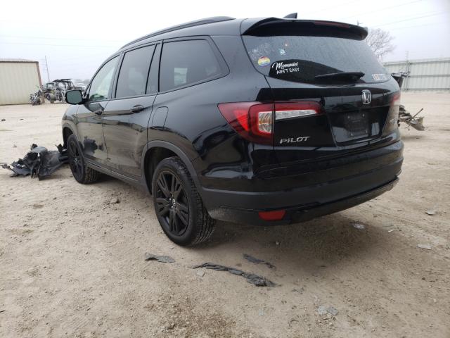 2020 HONDA PILOT BLAC 5FNYF6H71LB000245