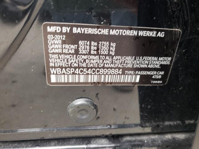 2012 BMW 550 XIGT WBASP4C54CC899884