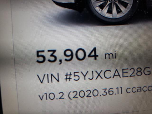 2016 TESLA MODEL X 5YJXCAE28GF013354
