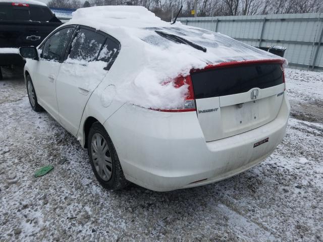2011 HONDA INSIGHT JHMZE2H37BS006838