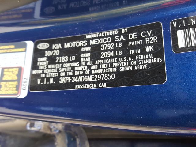 VIN 1G1RC6S57HU217780 2017 Chevrolet Volt, LT no.10