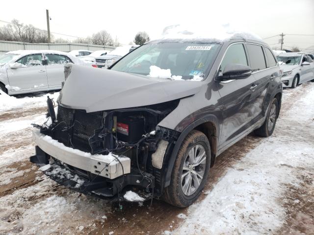 2015 TOYOTA HIGHLANDER 5TDJKRFH0FS160191