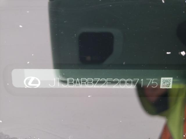 2015 LEXUS NX 200T JTJBARBZ2F2007175