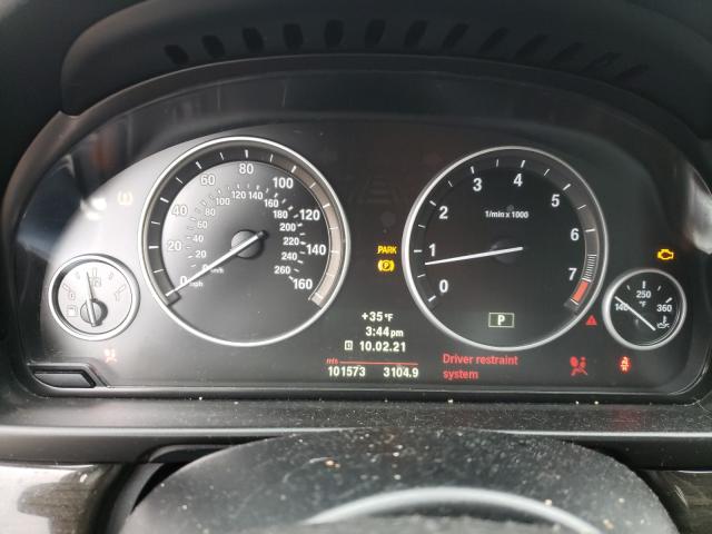 2012 BMW 550 I WBAFR9C51CDV58641