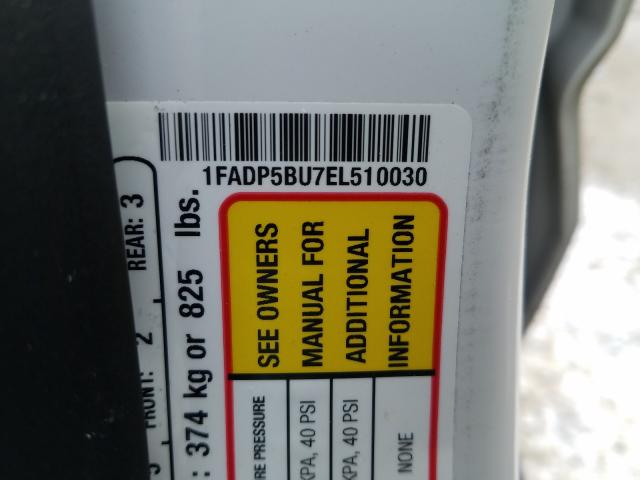 2014 FORD C-MAX SEL 1FADP5BU7EL510030