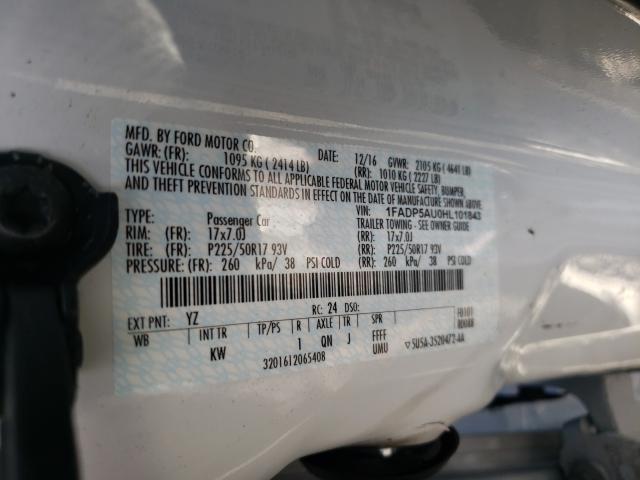 2017 FORD C-MAX SE 1FADP5AU0HL101843