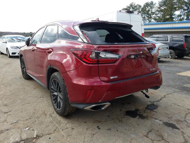 2016 LEXUS RX 350 BAS 2T2BZMCA2GC001530