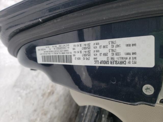 2013 DODGE GRAND CARA 2C4RDGCG2DR726323
