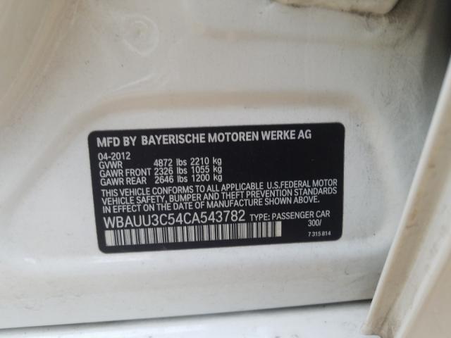 2012 BMW 328 XI WBAUU3C54CA543782