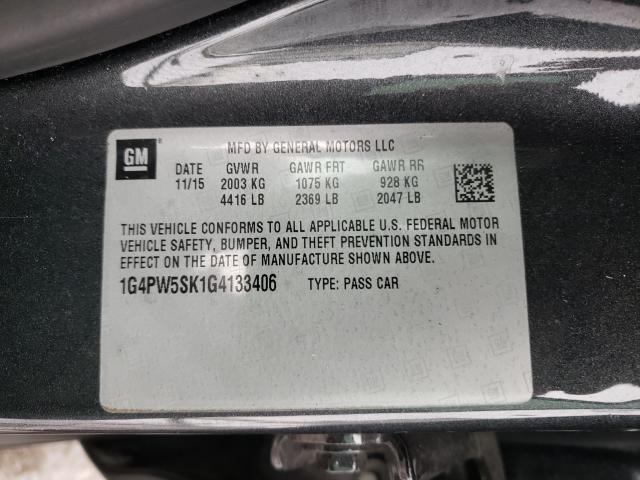 2016 BUICK VERANO SPO 1G4PW5SK1G4133406