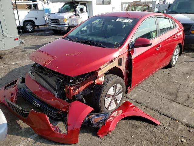 2019 HYUNDAI IONIQ BLUE KMHC65LC2KU167546