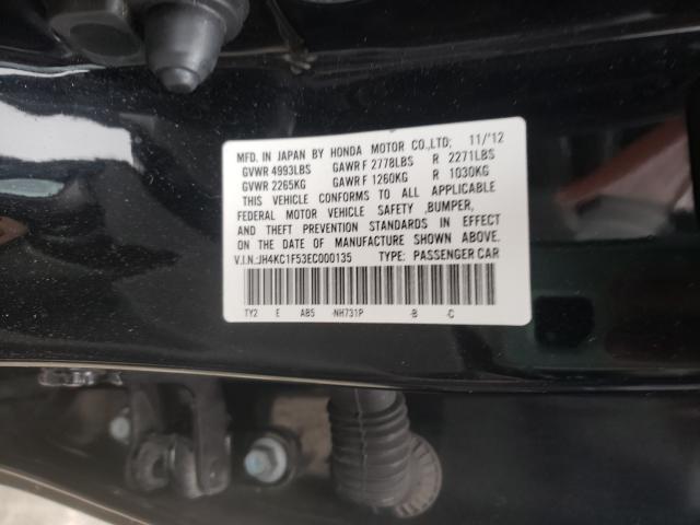 2014 ACURA RLX TECH JH4KC1F53EC000135