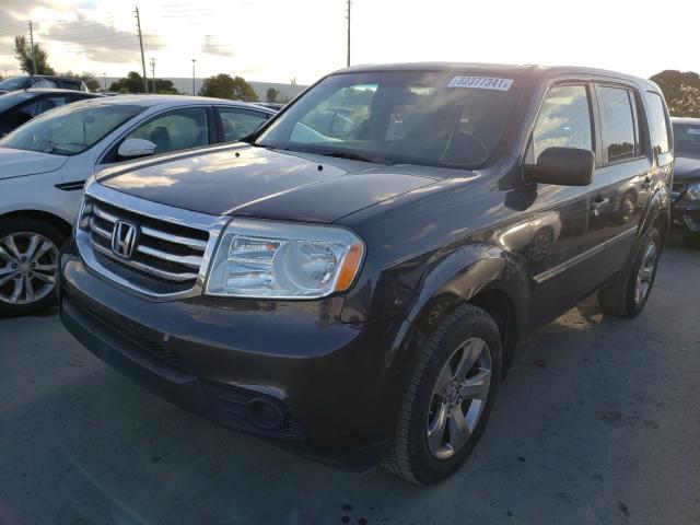 2012 HONDA PILOT LX 5FNYF3H20CB002233