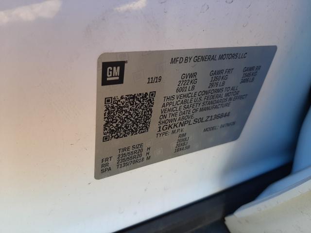 2020 GMC ACADIA DEN 1GKKNPLS0LZ136844