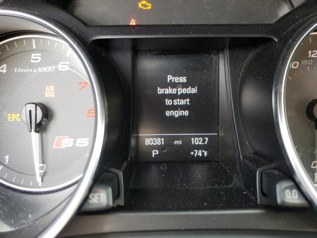 2011 AUDI S5 PREMIUM WAUCGAFHXBN017046