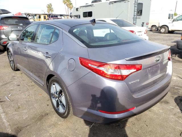2011 KIA OPTIMA HYB KNAGM4AD3B5000363