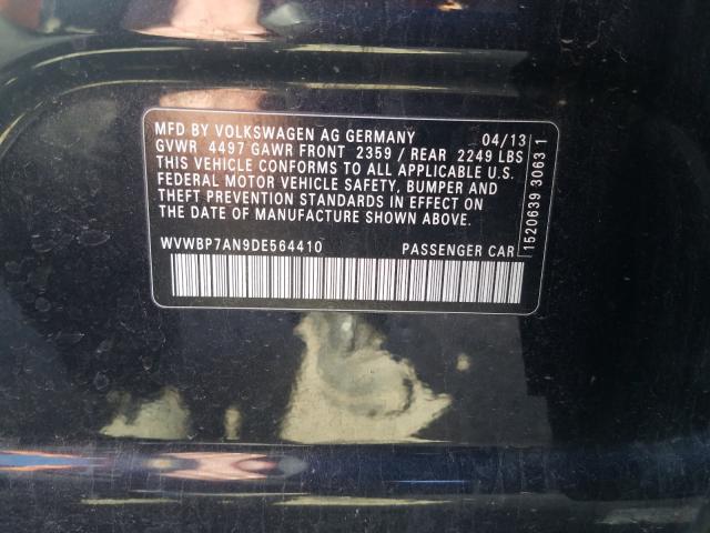 2013 VOLKSWAGEN CC SPORT - WVWBP7AN9DE564410