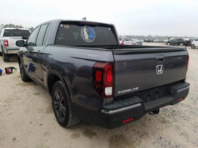 2020 HONDA RIDGELINE 5FPYK2F16LB000509