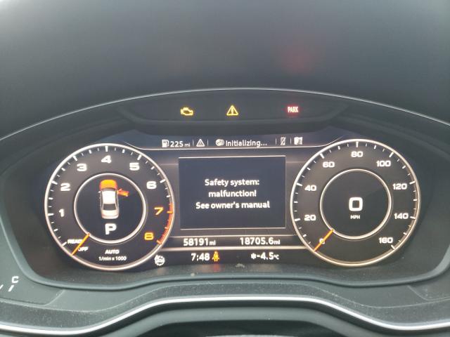 2017 AUDI A4 PREMIUM WAUENAF41HN015044
