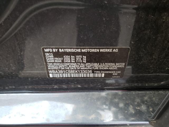 2014 BMW 320 I WBA3B1C58EK133036