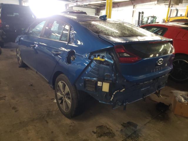 2018 HYUNDAI IONIQ LIMI KMHC75LD4JU061247
