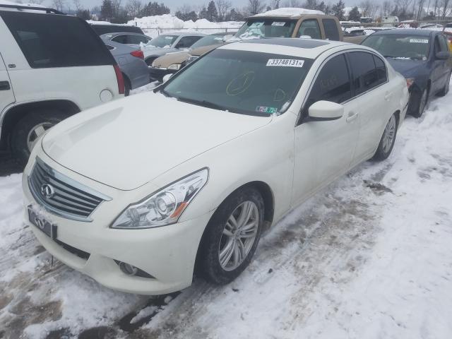 2012 INFINITI G25 JN1DV6AR1CM730082