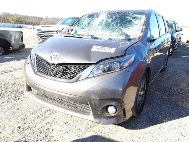 2017 TOYOTA SIENNA SE 5TDXZ3DC6HS767807