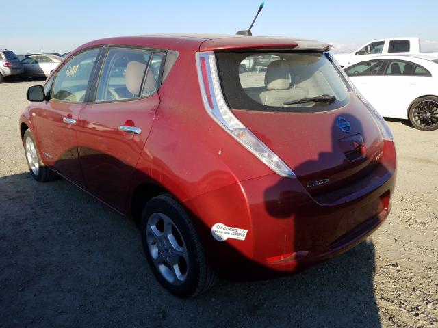 2011 NISSAN LEAF SV JN1AZ0CP6BT004528