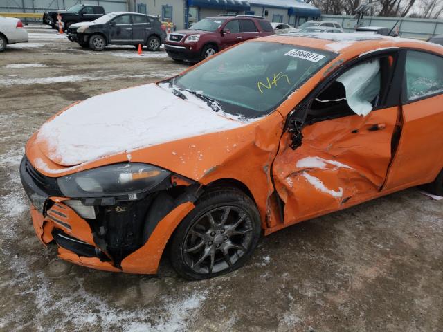 2013 DODGE DART 1C3CDFBH8DD340622