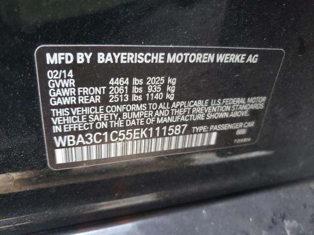 2014 BMW 328 I SULE WBA3C1C55EK111587