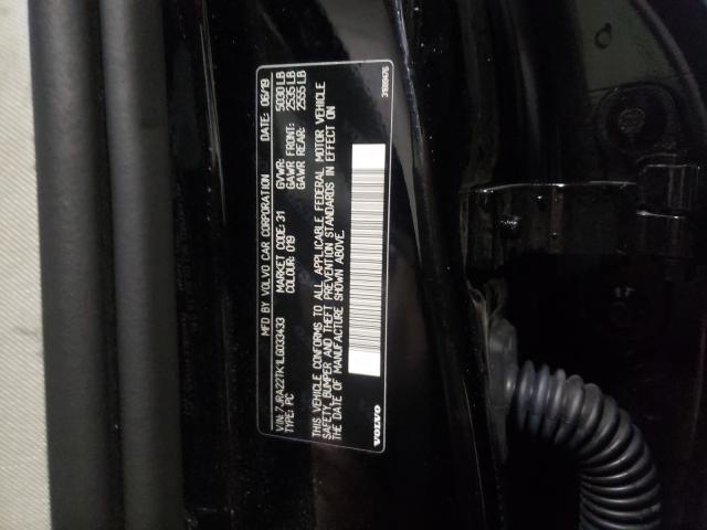 2020 VOLVO S60 T6 MOM 7JRA22TK1LG033433