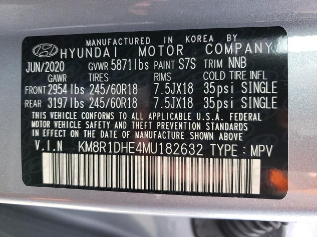 2021 HYUNDAI PALISADE S - KM8R1DHE4MU182632