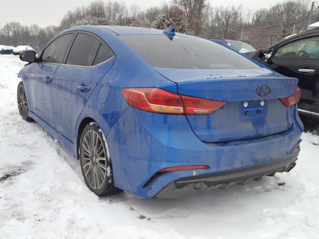 2017 HYUNDAI ELANTRA SP KMHD04LB1HU363655