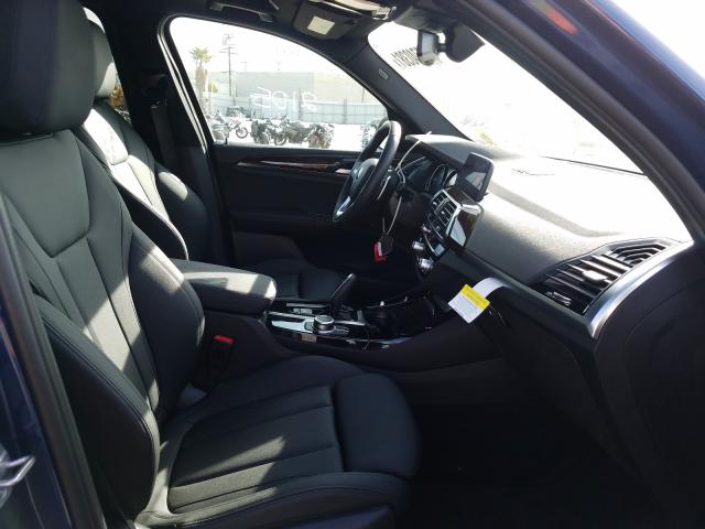2021 BMW X3 SDRIVE3 5UXTY3C05M9E33612