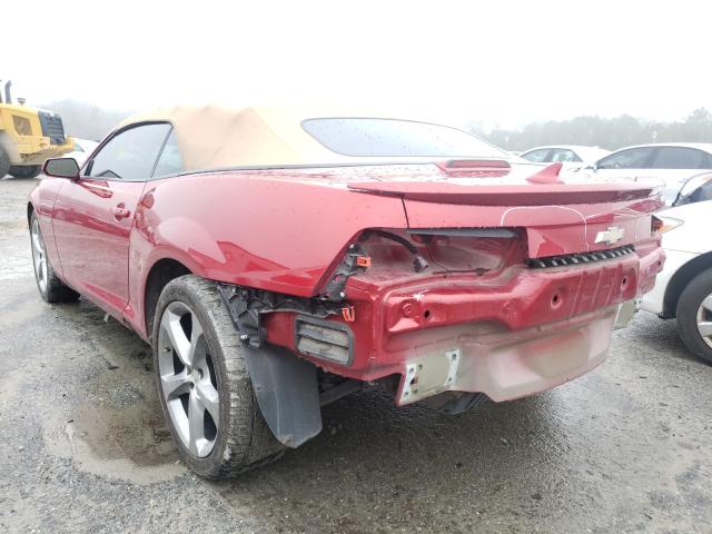 2013 CHEVROLET CAMARO 2G1FC3D30D9247367