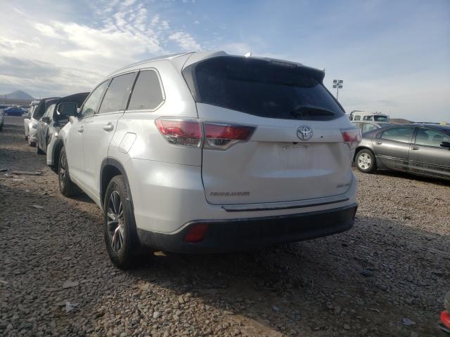 2016 TOYOTA HIGHLANDER 5TDJKRFH5GS232603