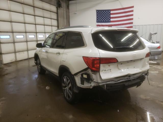 2018 HONDA PILOT ELIT 5FNYF6H03JB002143